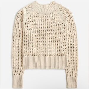J. Crew Pointelle Sweater SZ XS